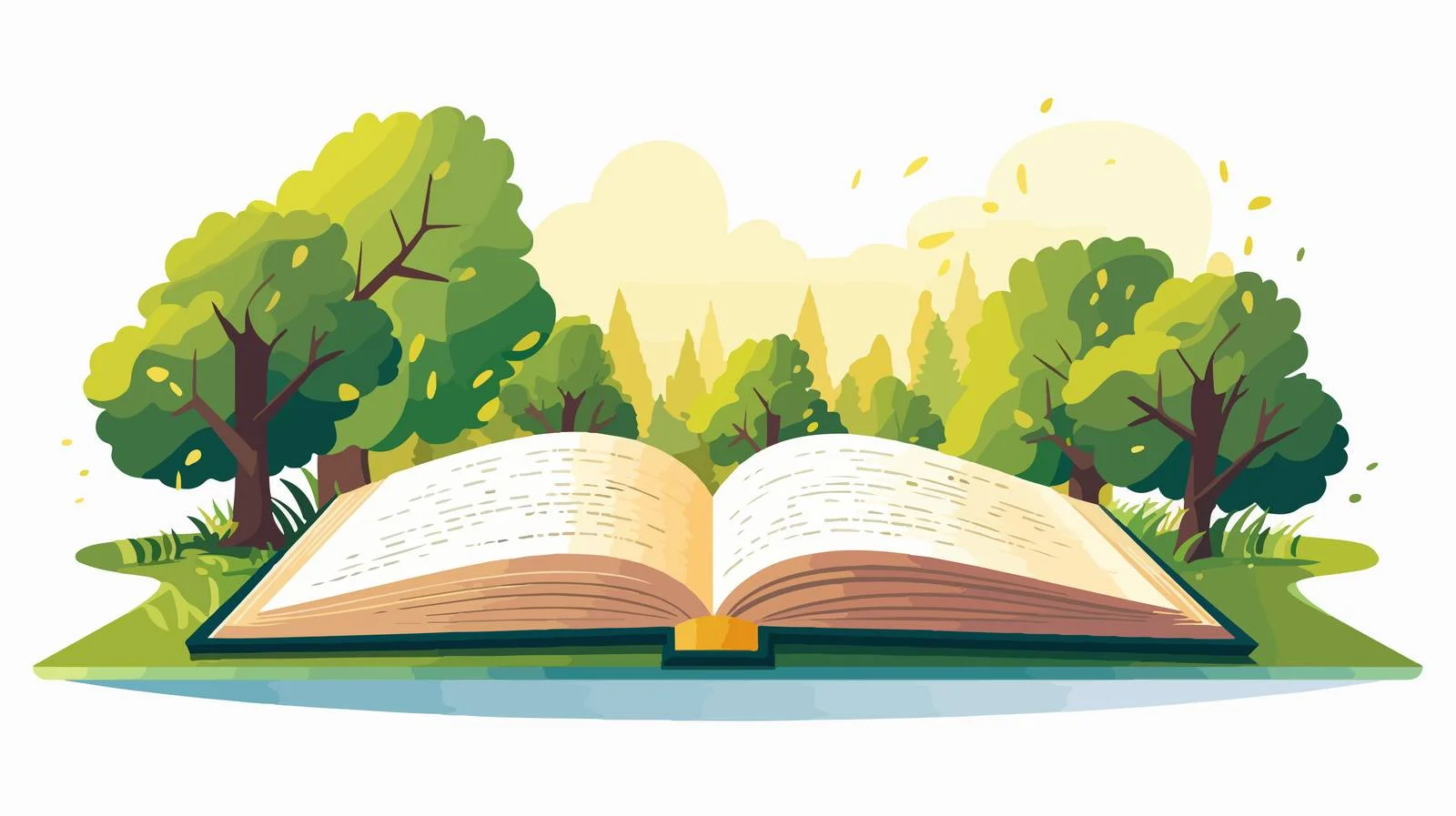 Educational Online Learning Book Vector Concept — free download from Dotvec