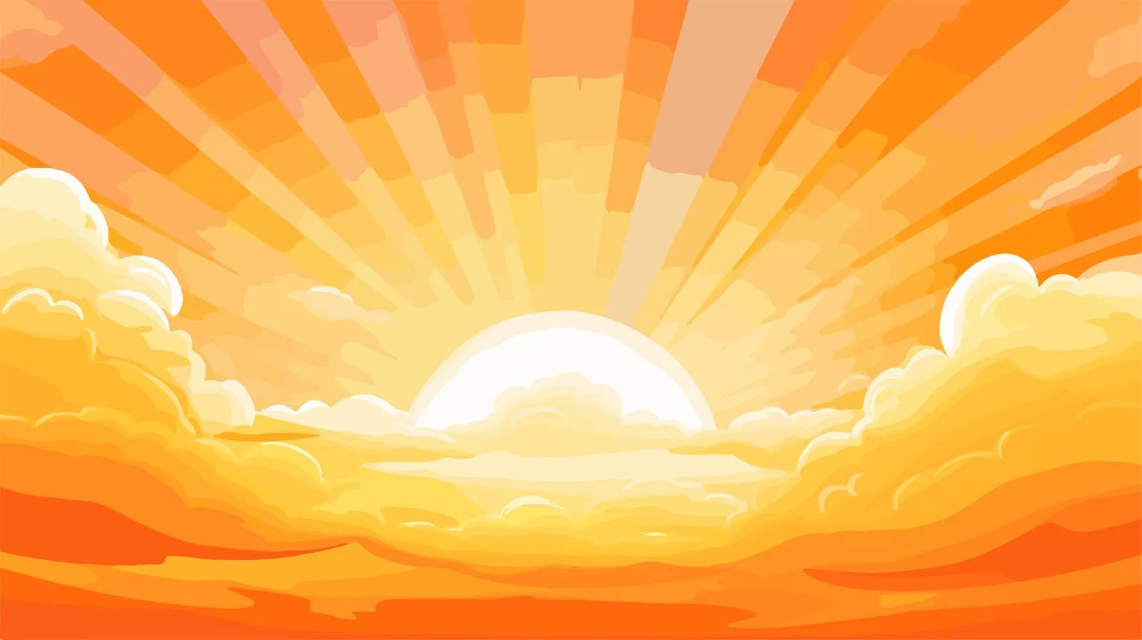 Summer Comic Abstract Sunlight Background — free download from Dotvec