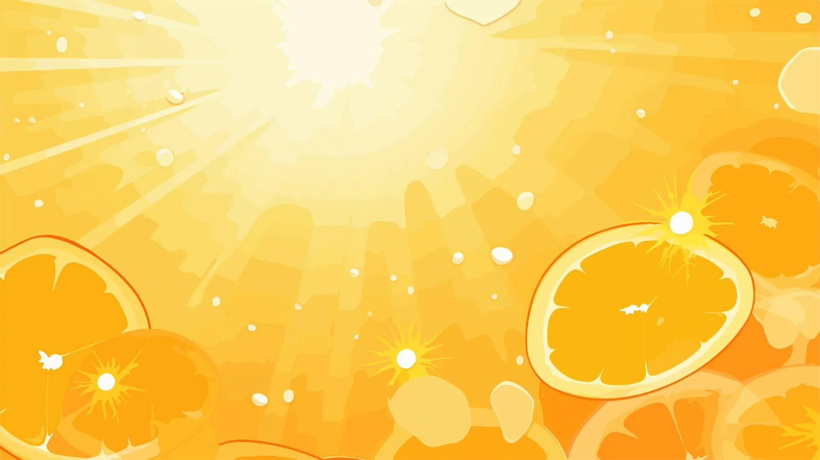 Vibrant Sun Summer Background — free download from Dotvec