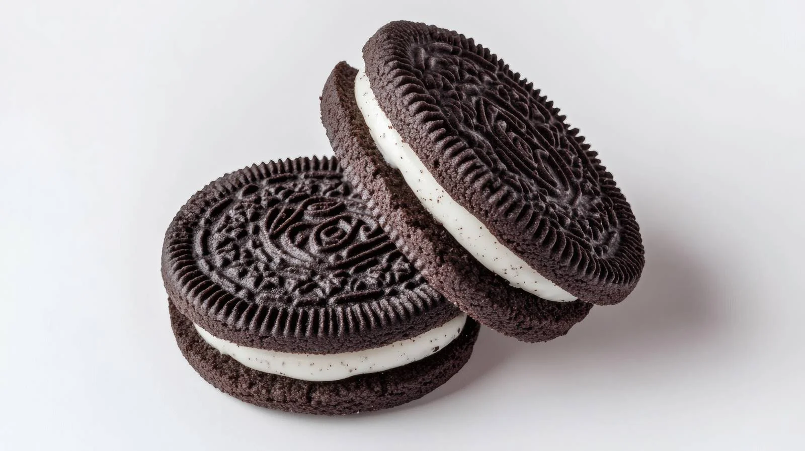 Delicious Oreo Cookies on White Background — free download from Dotvec