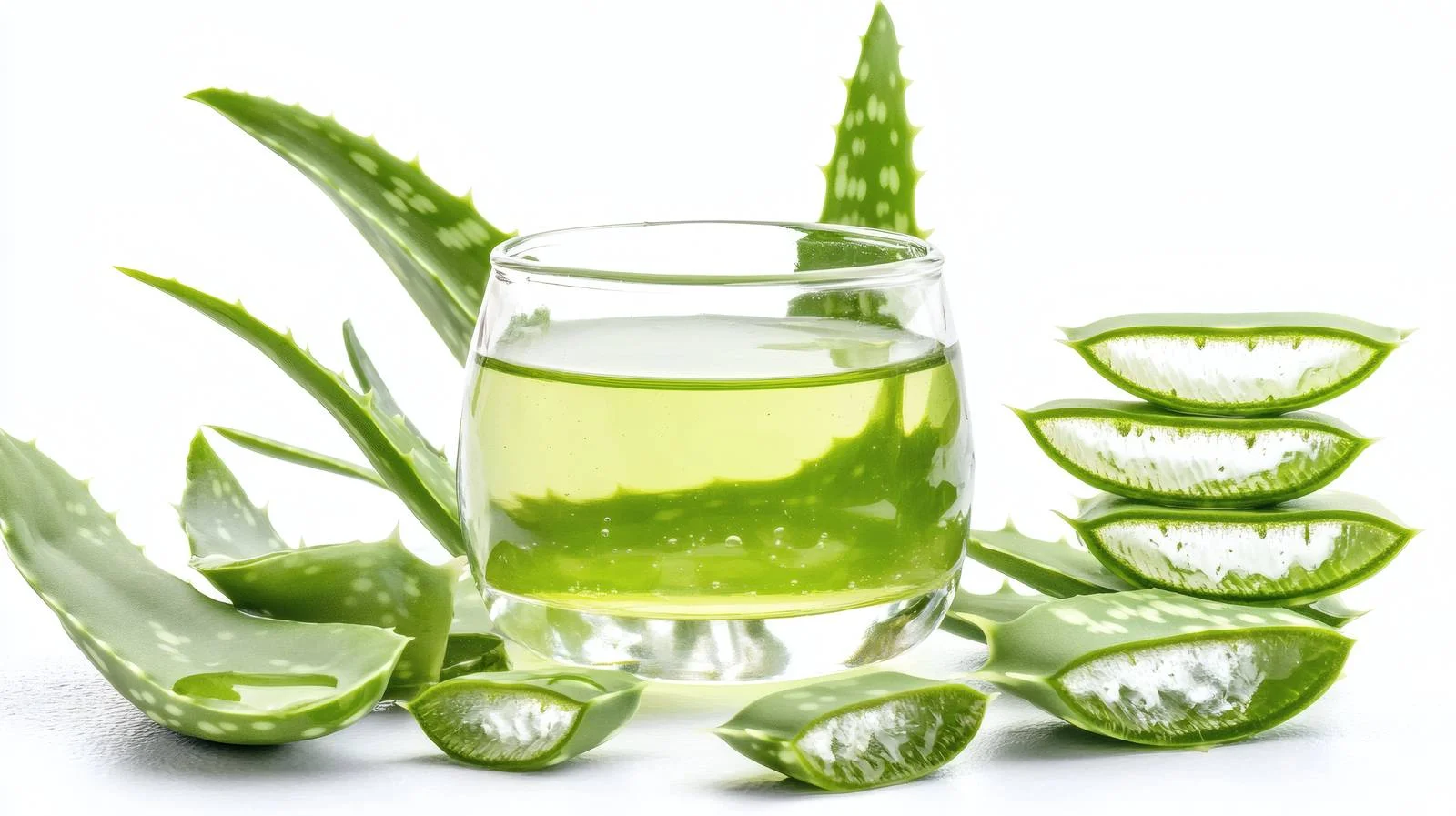 Pure Organic Aloe Vera Gel Leaves — free download from Dotvec
