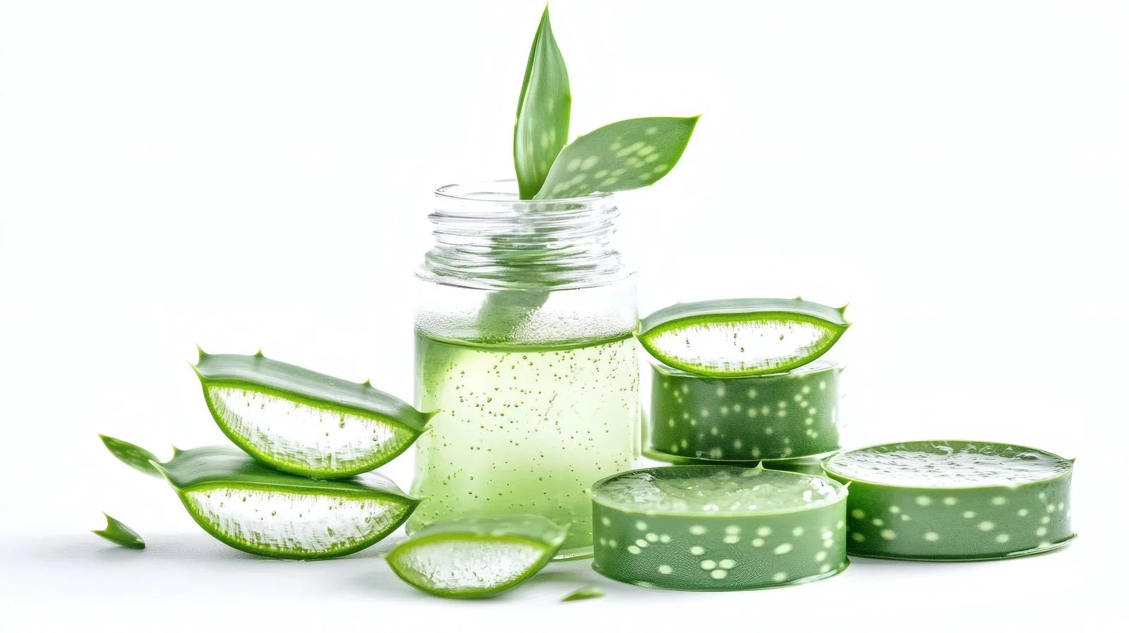 Pure Aloe Vera Skincare on White — free download from Dotvec