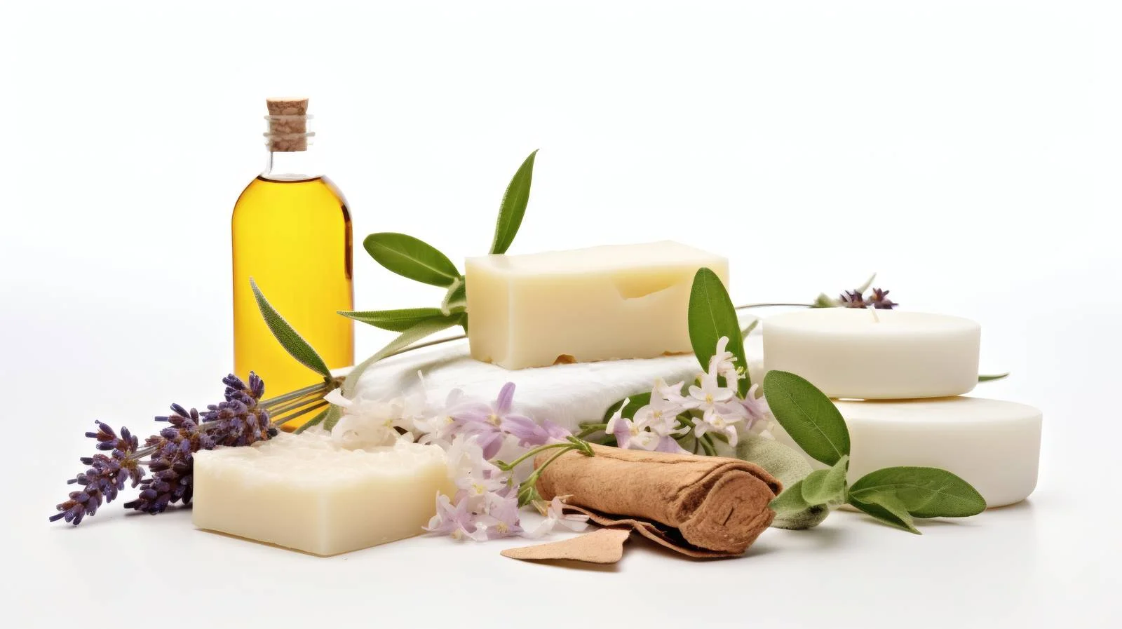 Pure Organic Bodycare on White Background — free download from Dotvec