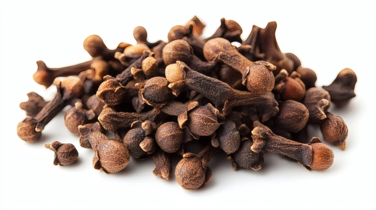 Pure Organic Cloves on White Background — free download from Dotvec