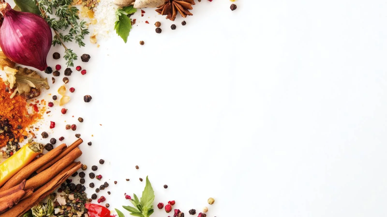 Fresh Organic Food on White Background — free download from Dotvec