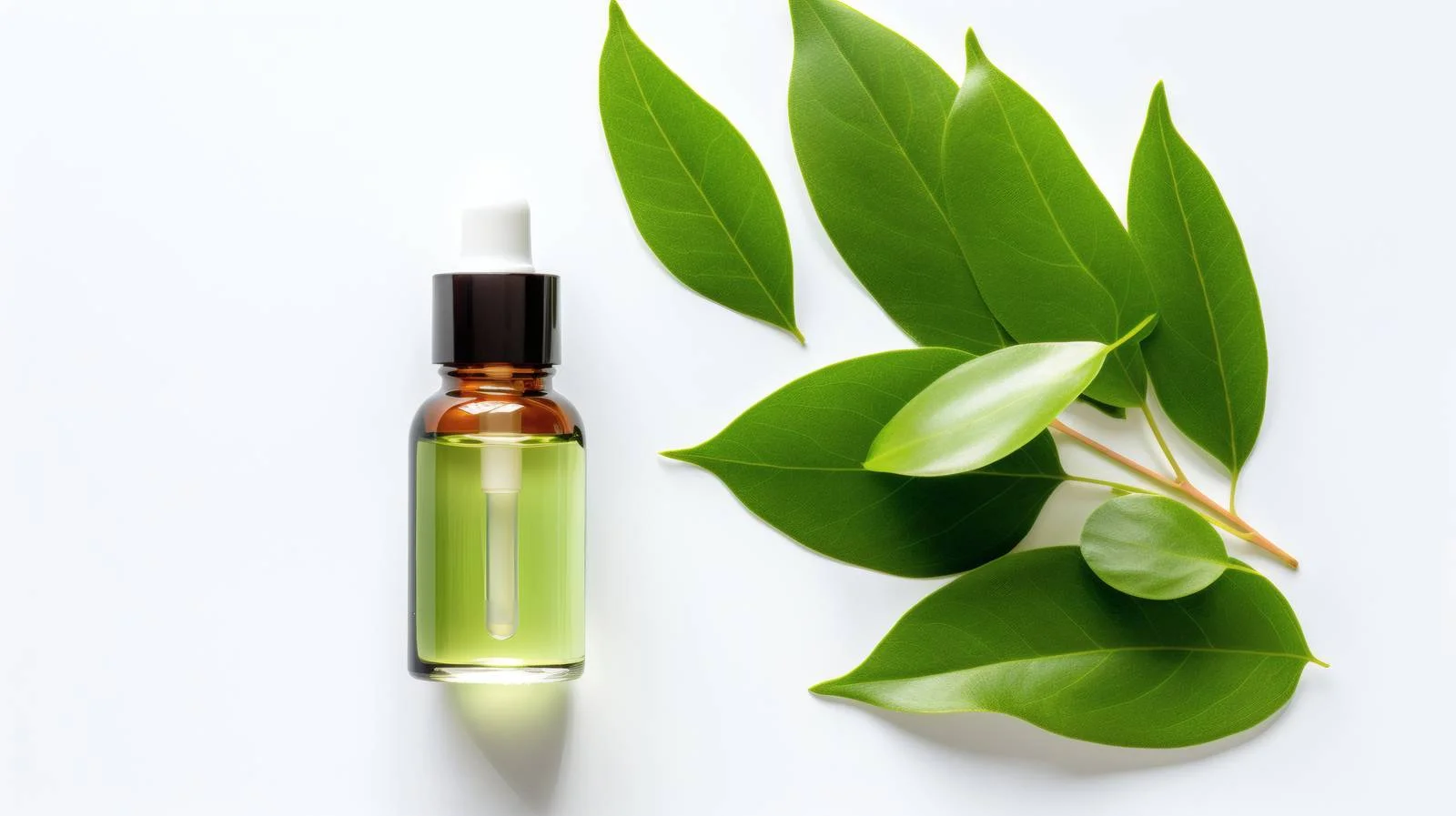 Natural Skin Care Serum with Green Leaves — free download from Dotvec