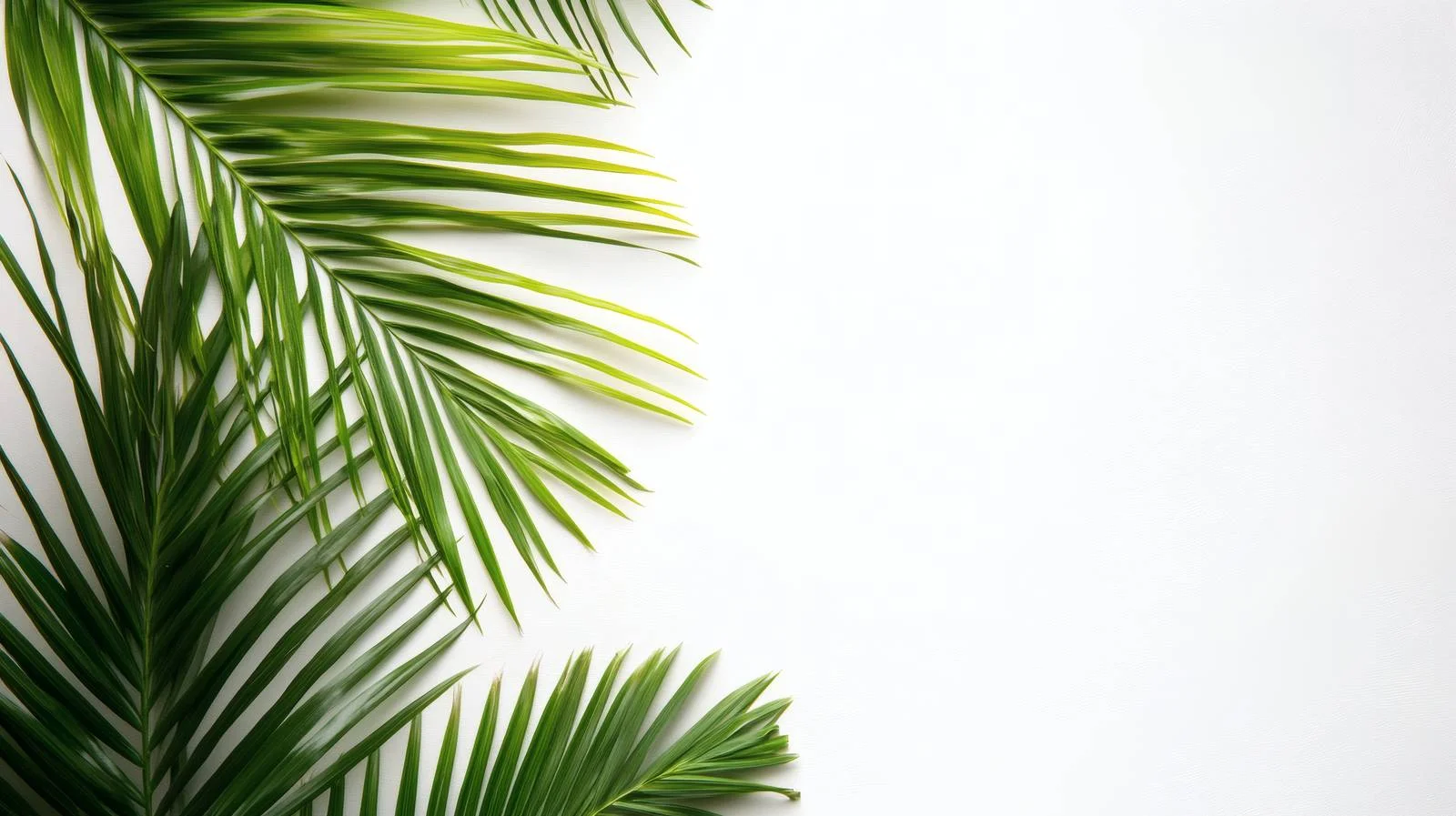 Elegant Palm Sunday White Background Design — free download from Dotvec