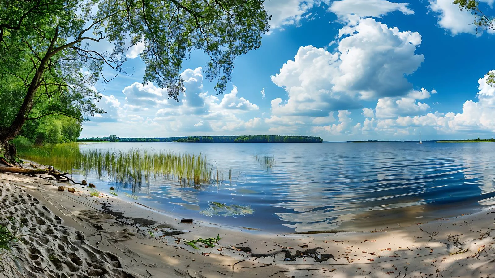 Tranquil Summer Day at Masuria Lake — free download from Dotvec