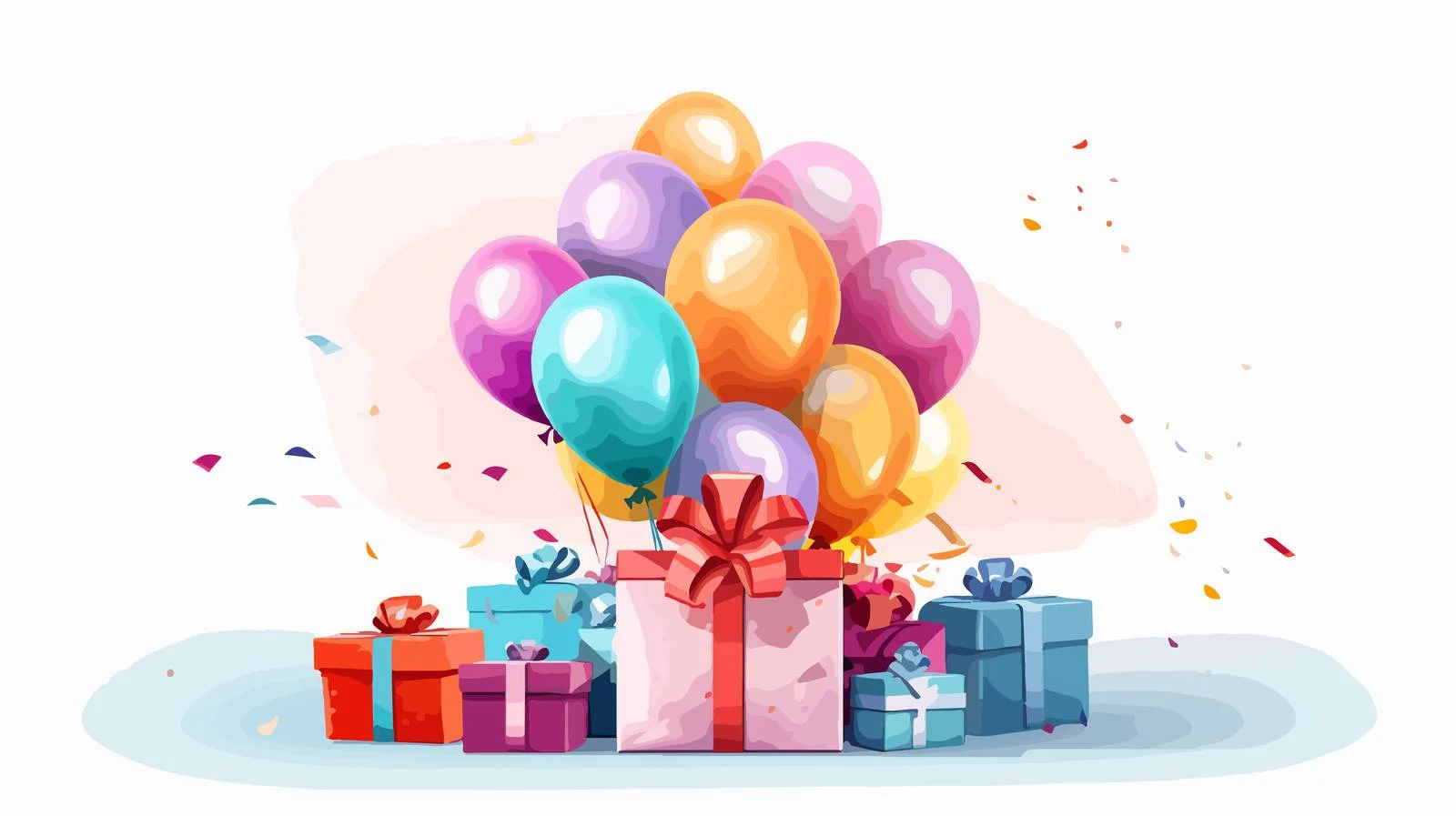 Joyous Birthday Celebration Image — free download from Dotvec