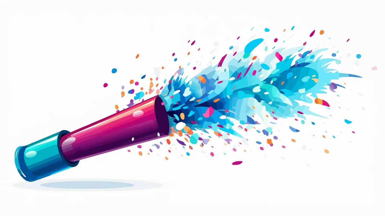 Celebration Blower Confetti Explosion Image — free download from Dotvec