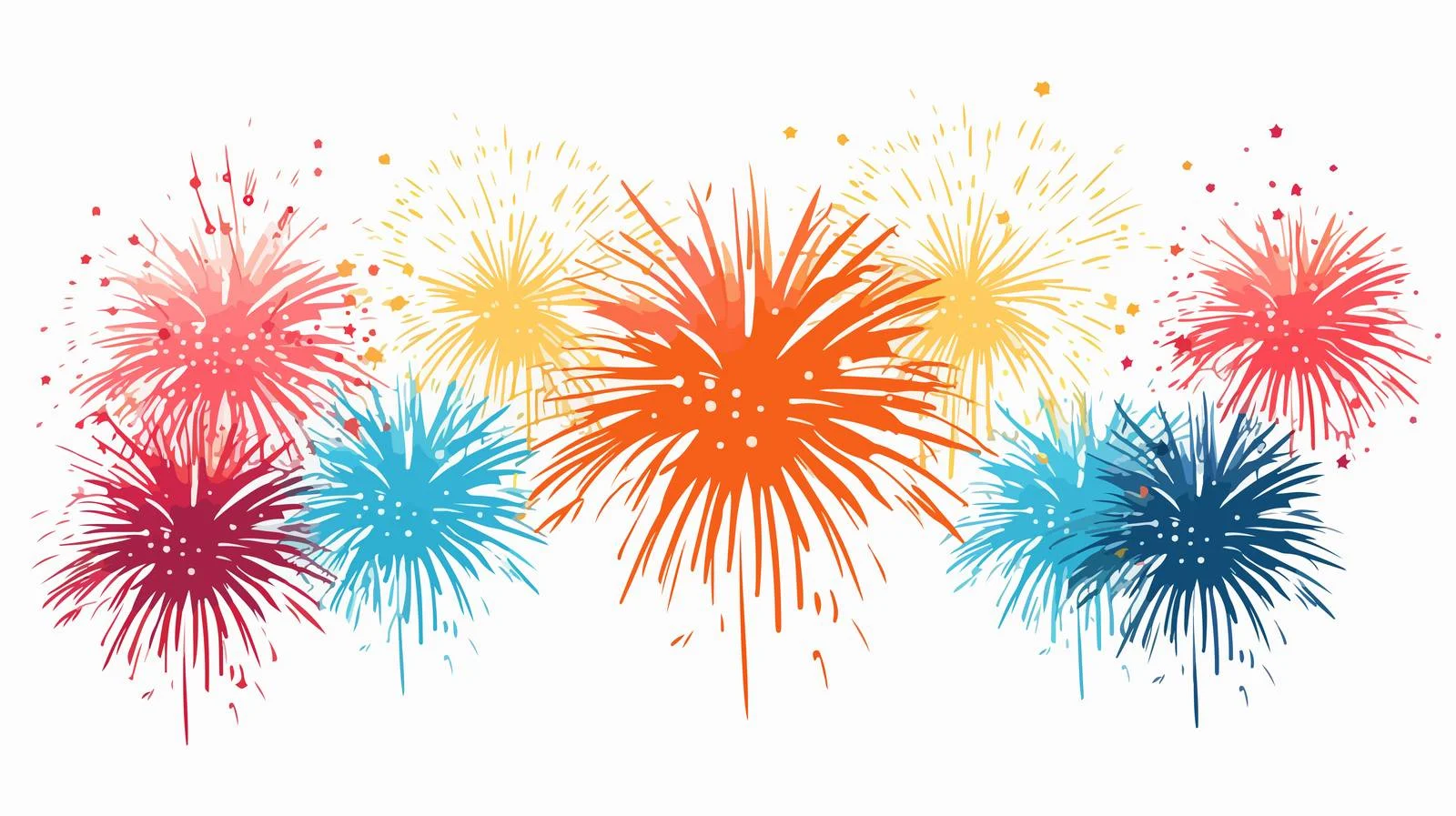 Vibrant Fireworks Celebration — free download from Dotvec
