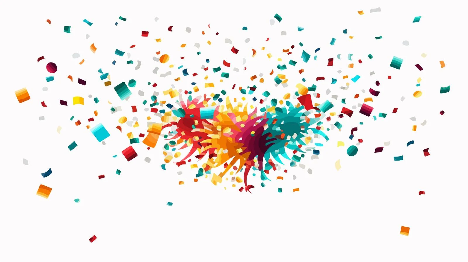 Birthday Party Confetti Explosion Event — free download from Dotvec