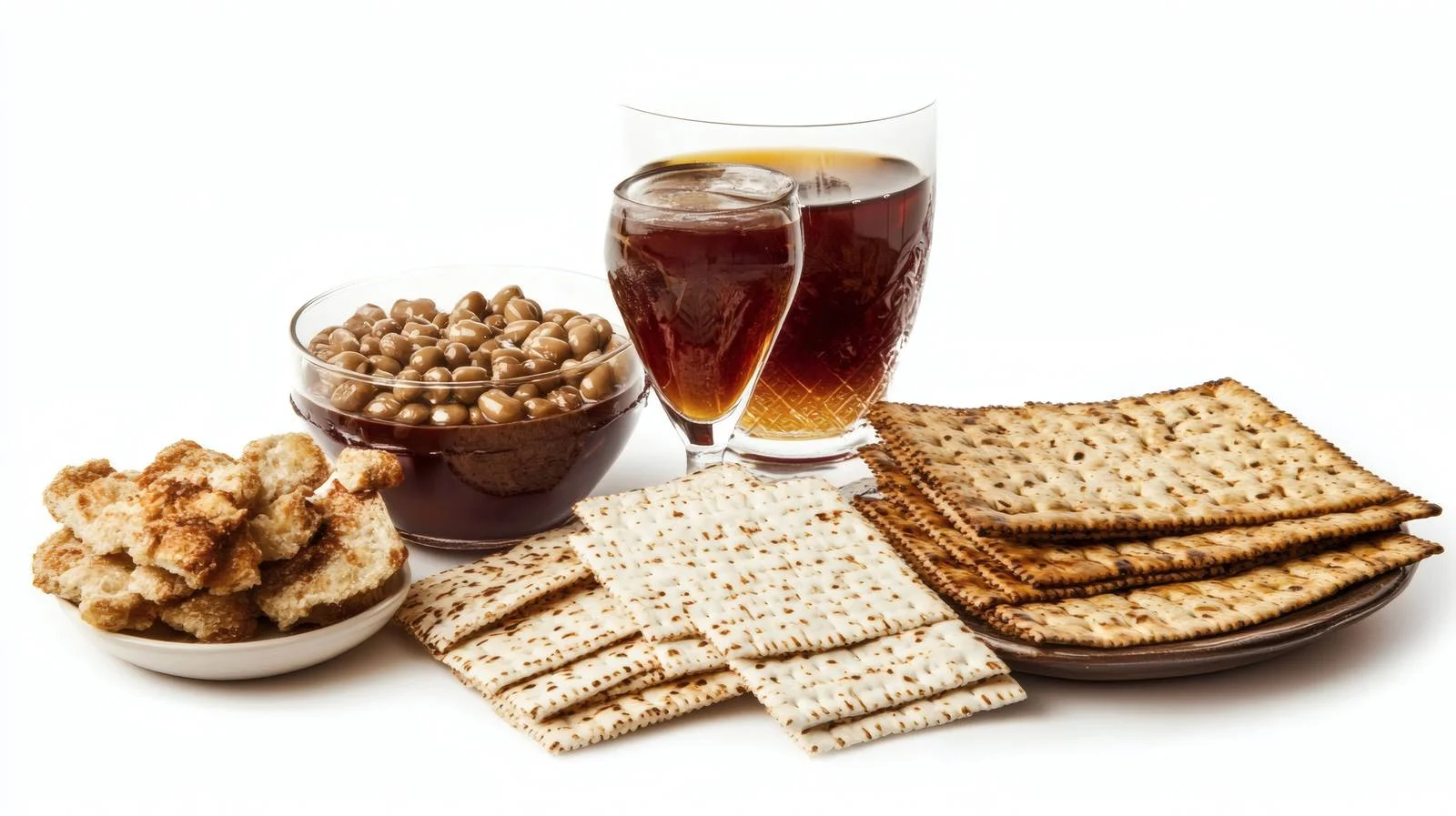 Elegant Passover Celebration on White Background — free download from Dotvec