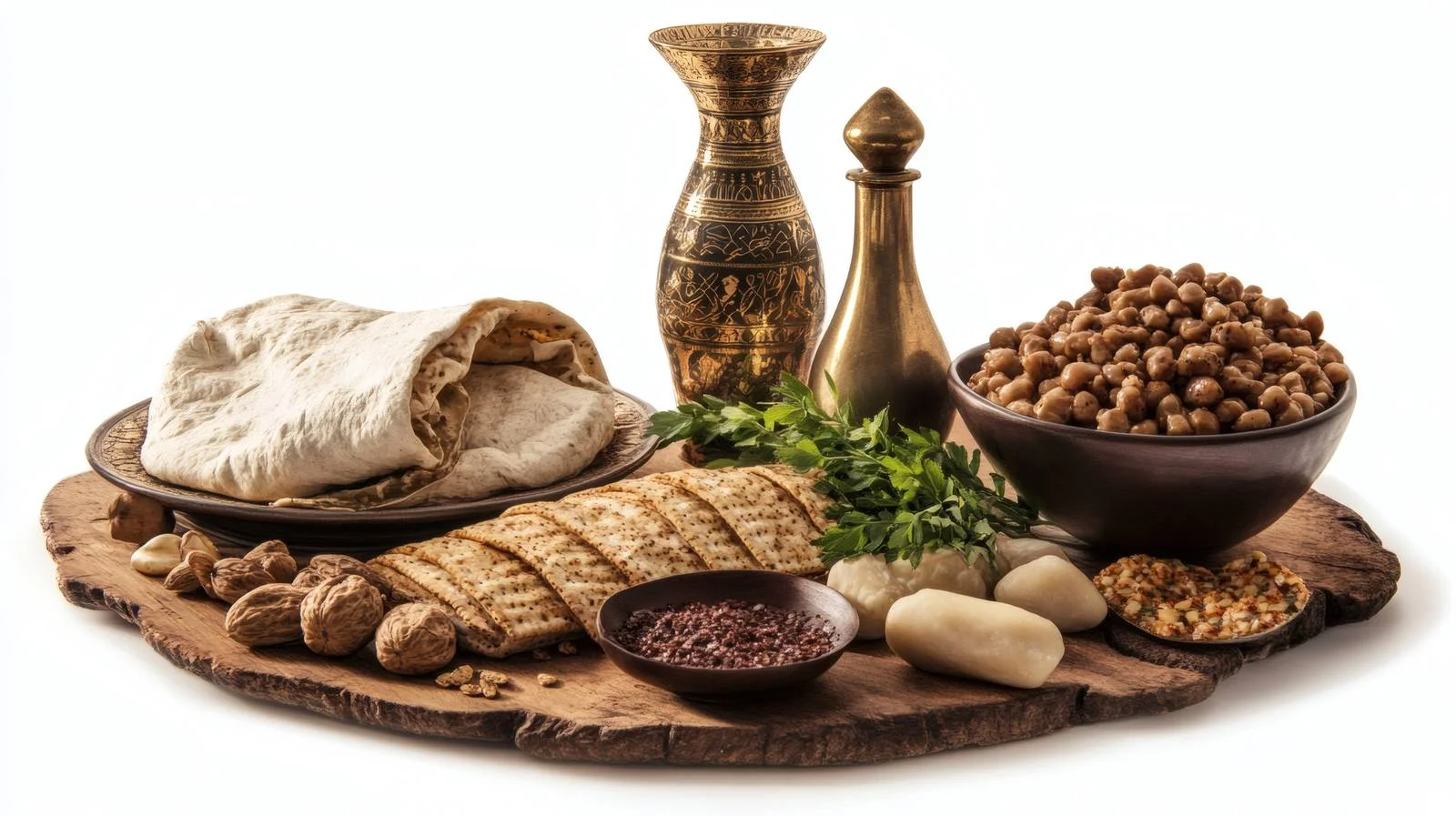 Traditional Passover Symbol Isolated on White — free download from Dotvec