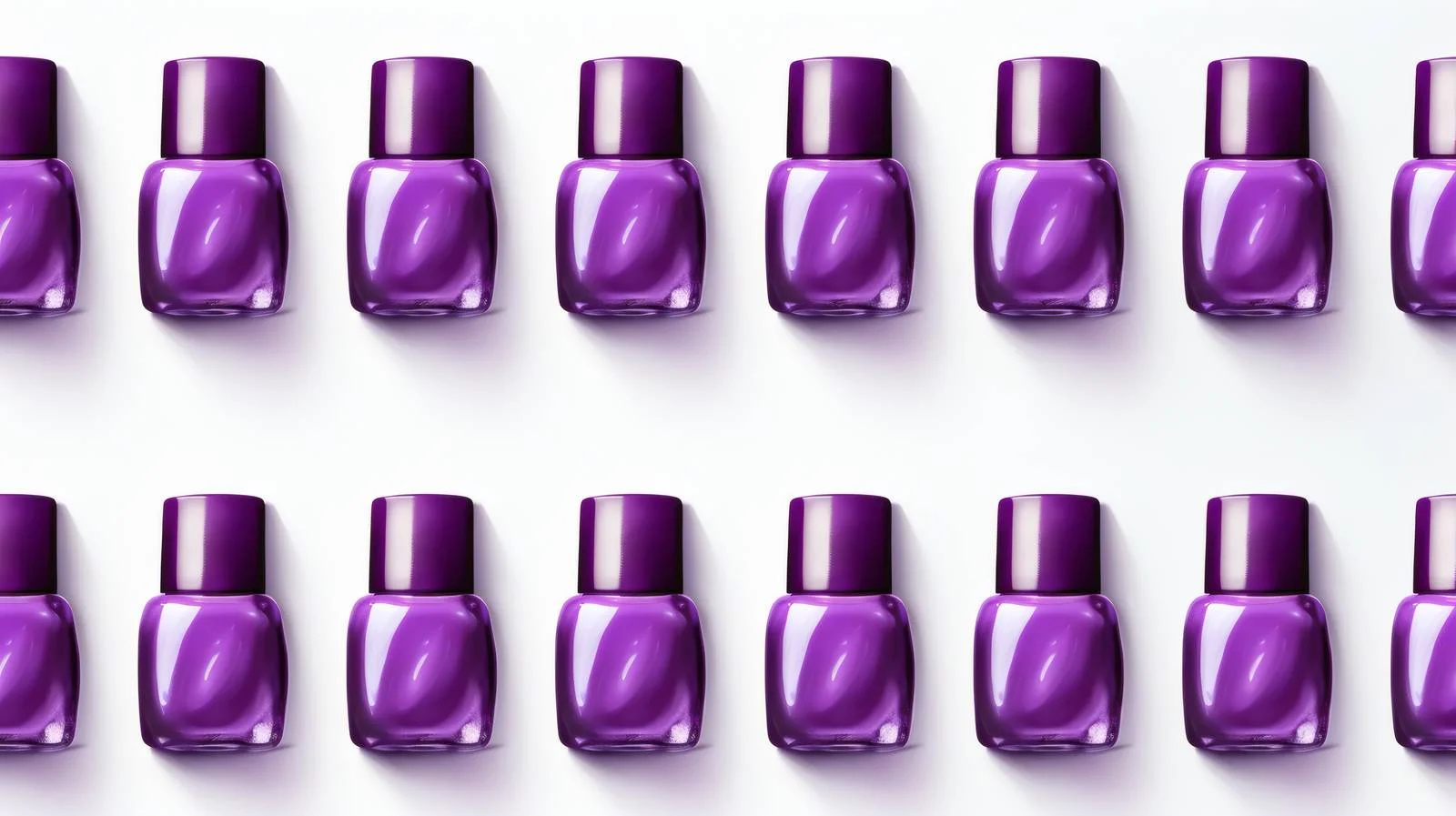 Elegant Purple Nail Polish Bottles Pattern — free download from Dotvec