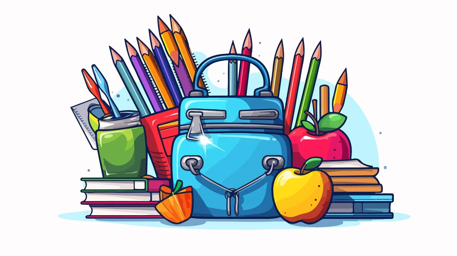 School Supplies Pencil Sharpener — free download from Dotvec
