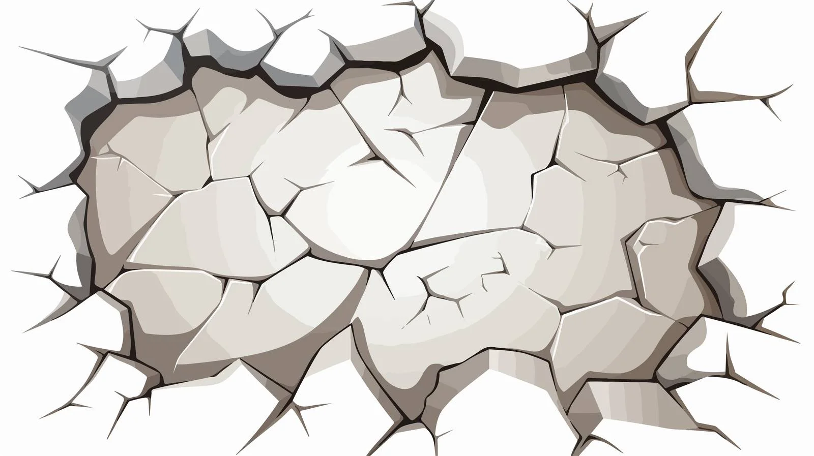 Cement Wall Surface Damage — free download from Dotvec