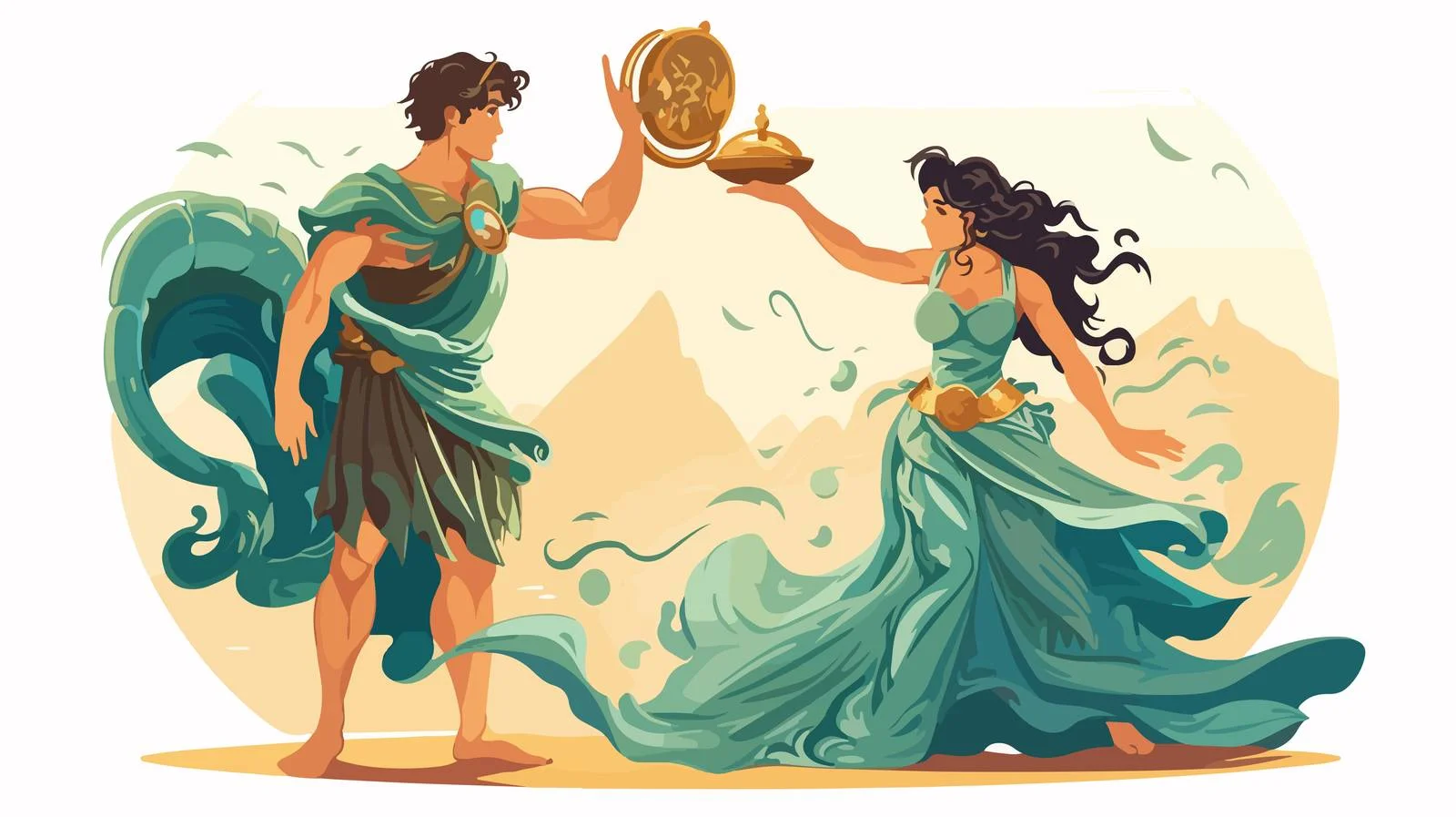 Perseus & Andromeda Mythological Sculpture – free perseus image from Dotvec