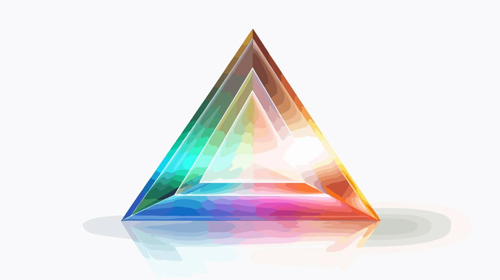 Physical Prism & White Light Image — free download from Dotvec