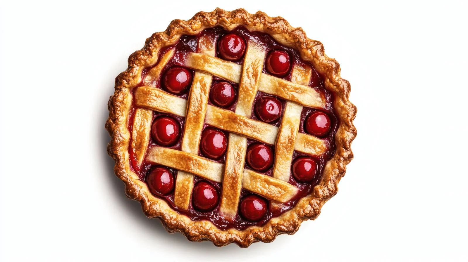 Delicious Cherry Pie for Pi Day — free download from Dotvec
