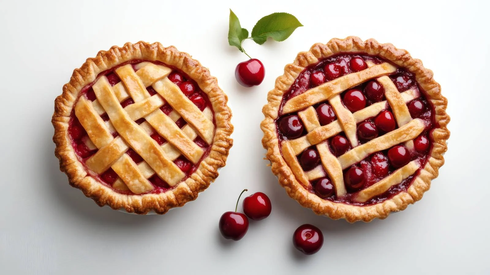 Delicious Pi Day Fruit Pies on White — free download from Dotvec