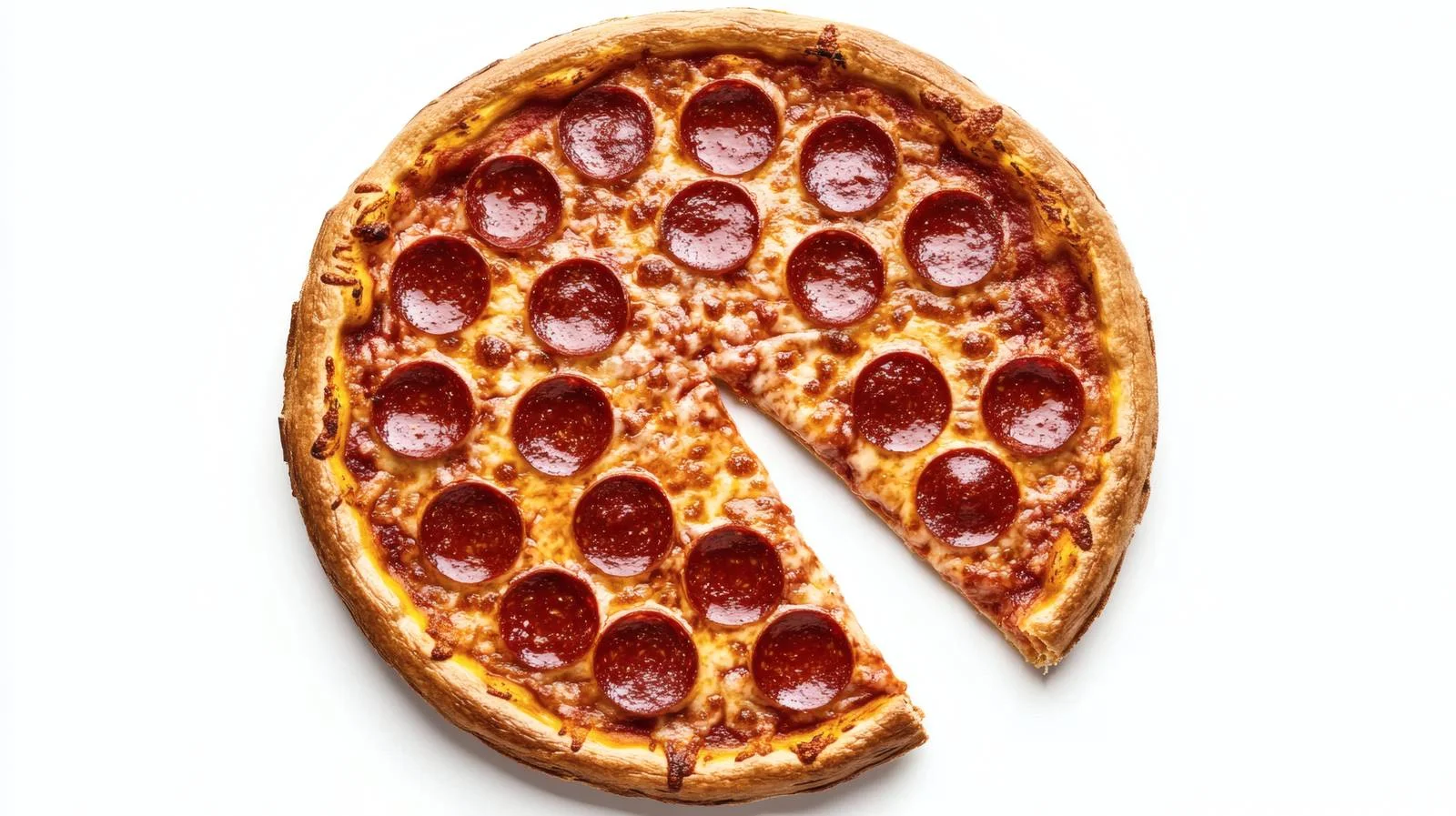 Pi Day Pizza on White Background — free download from Dotvec