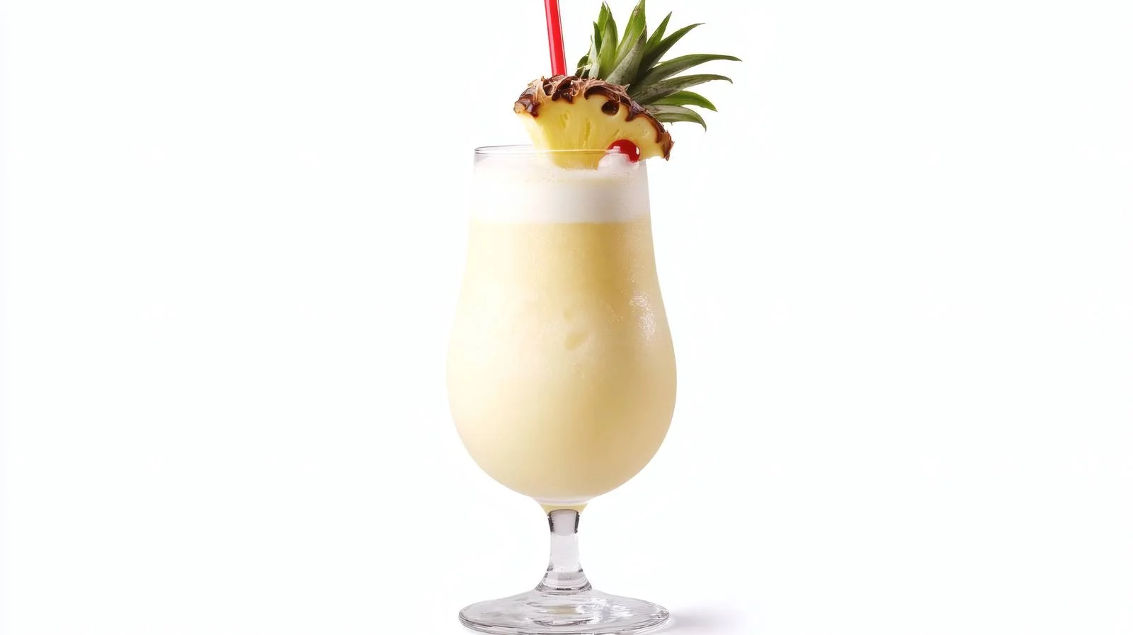 Refreshing Pina Colada on White Background — free download from Dotvec