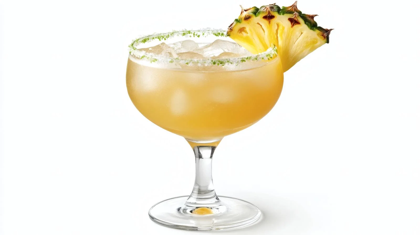Refreshing Pineapple Margarita on White Background — free download from Dotvec