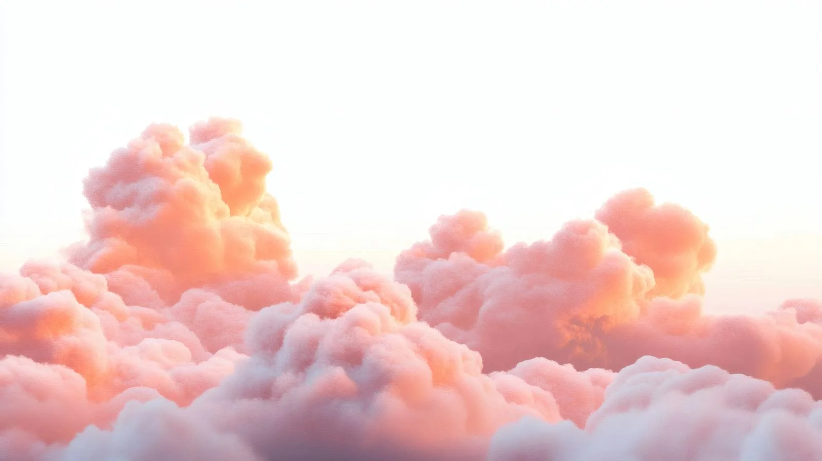 Tranquil Pink Sunset Sky Cloudscape Isolated — free download from Dotvec