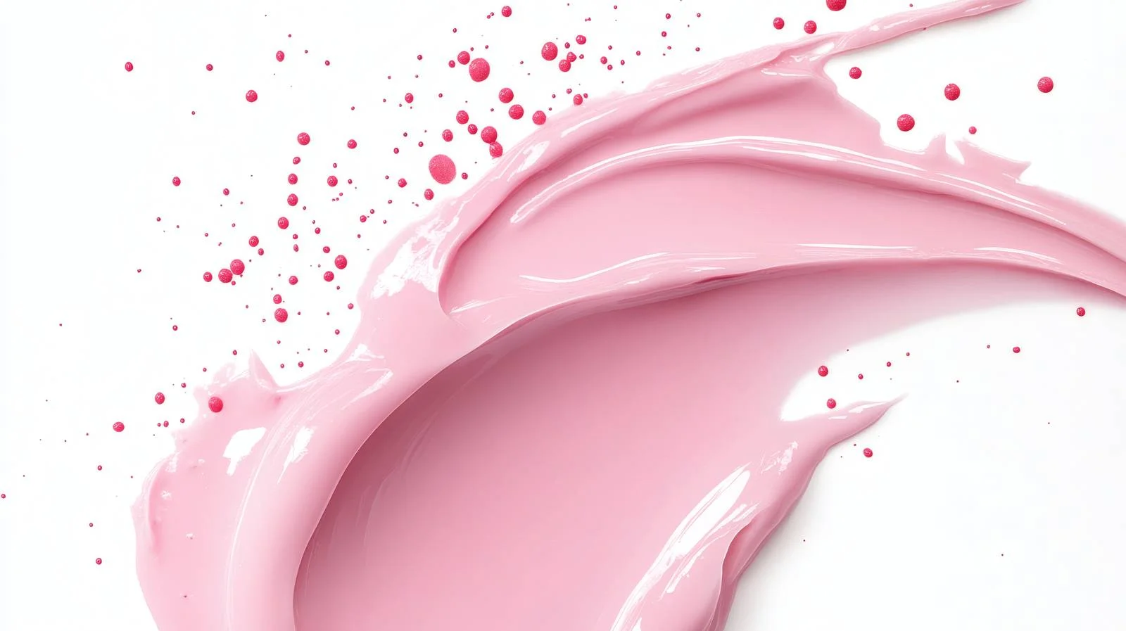 Pink Peach Beauty Cream on White Background — free download from Dotvec