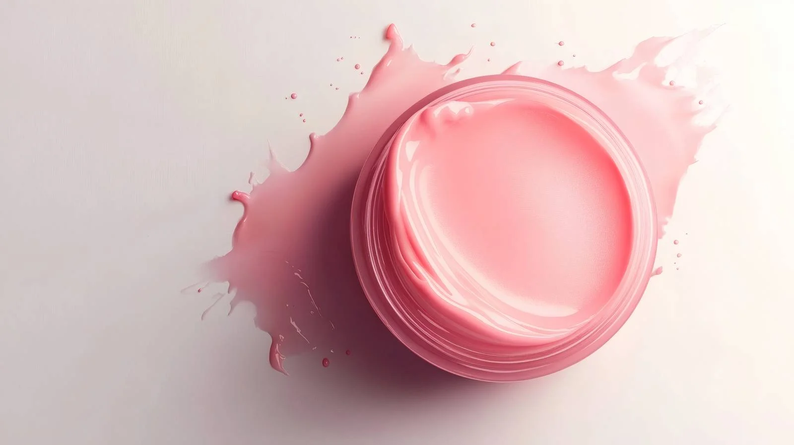 Luxurious Pink Peach Beauty Cream Sample — free download from Dotvec