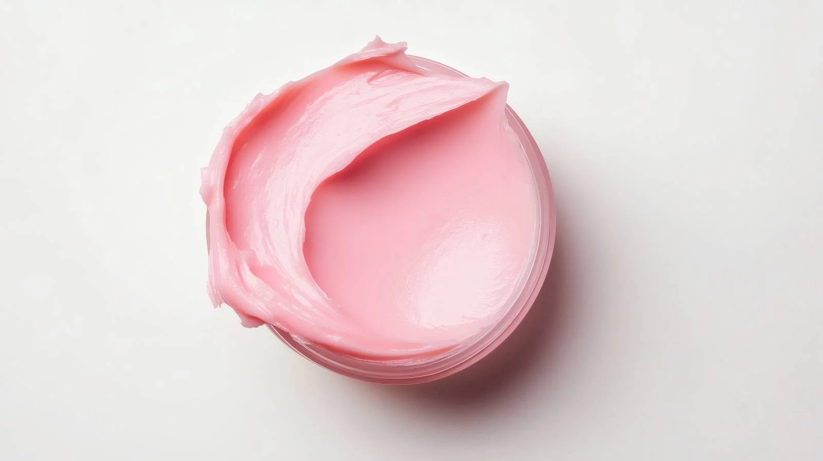 Pink Peach Beauty Cream Sample on White — free download from Dotvec