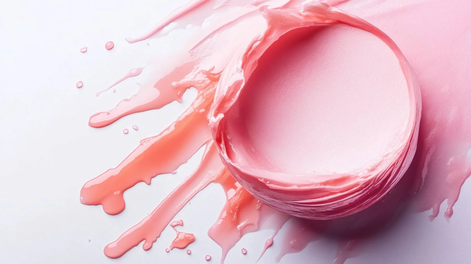 Elegant Pink Peach Beauty Product White — free download from Dotvec