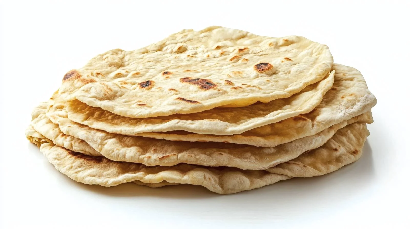 Traditional Homemade Pita Bread Isolated — free download from Dotvec