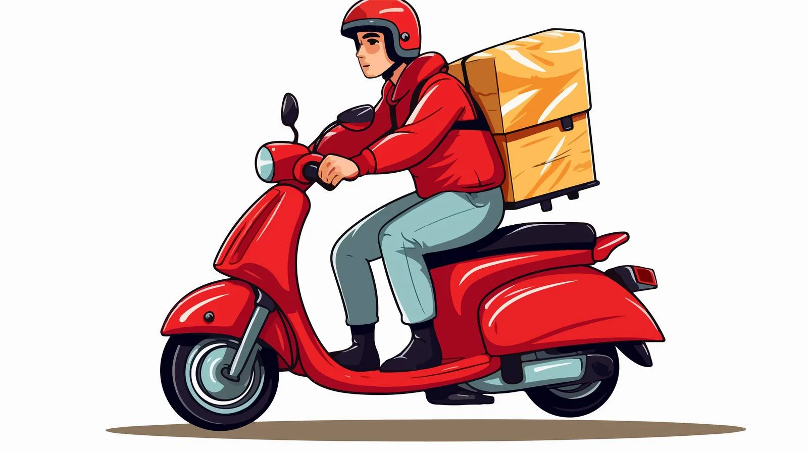 Efficient Pizza Delivery on Motorcycles — free download from Dotvec