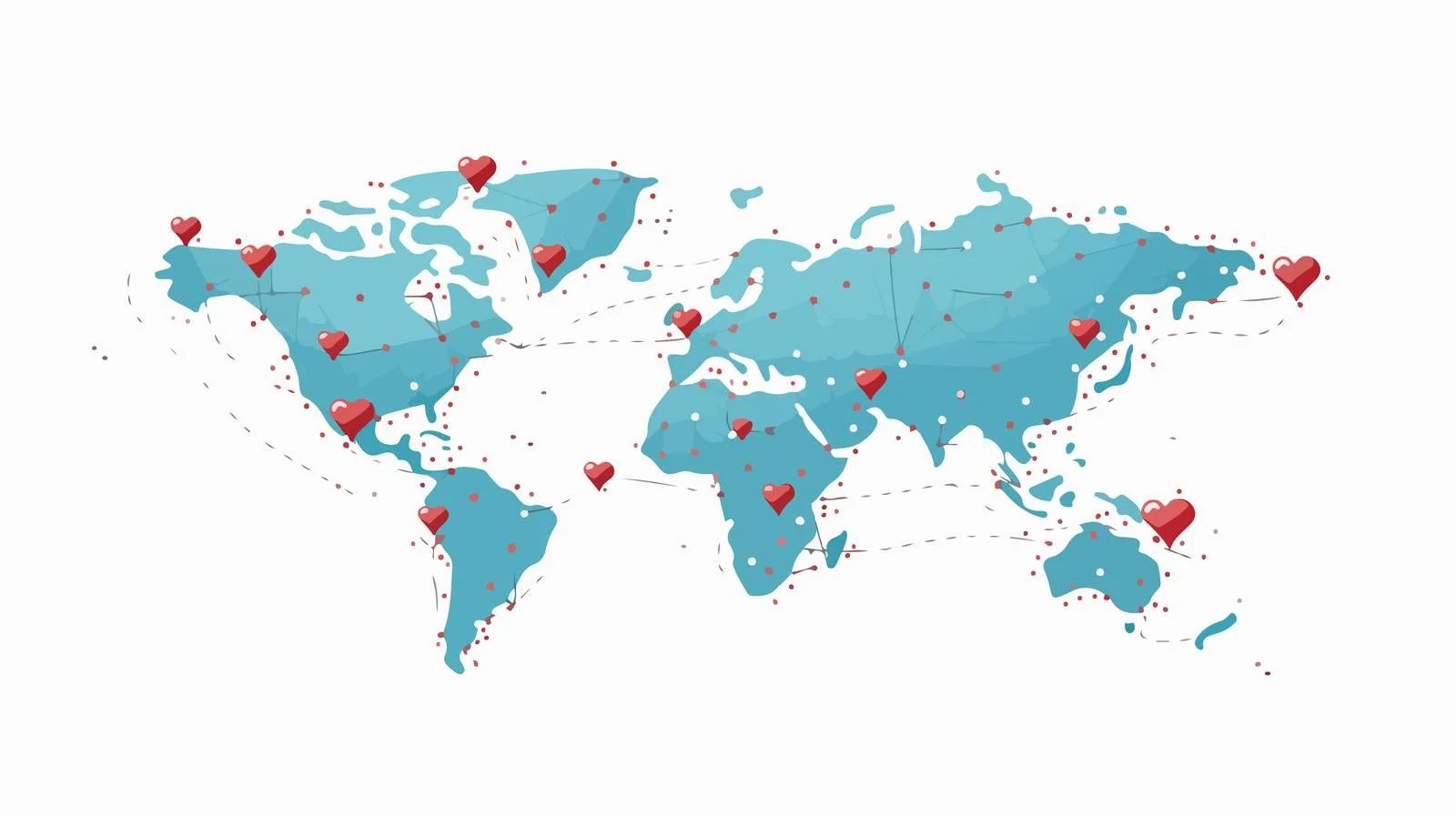 Air Travel Dotted Route Navigation — free download from Dotvec