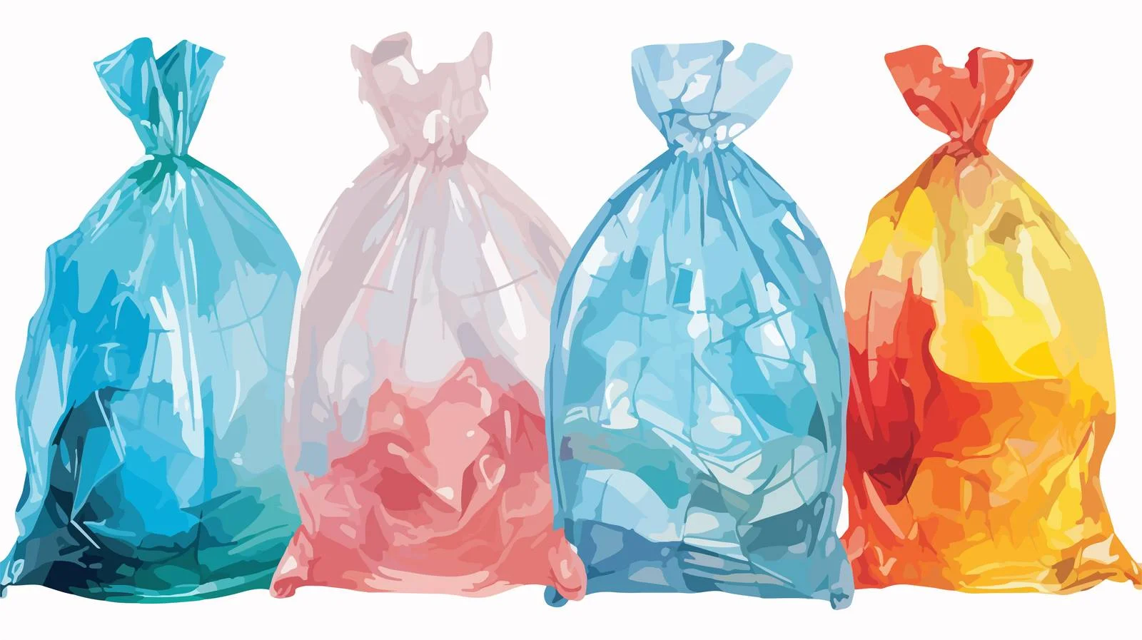 Plastic Waste Reduction Concept — free download from Dotvec