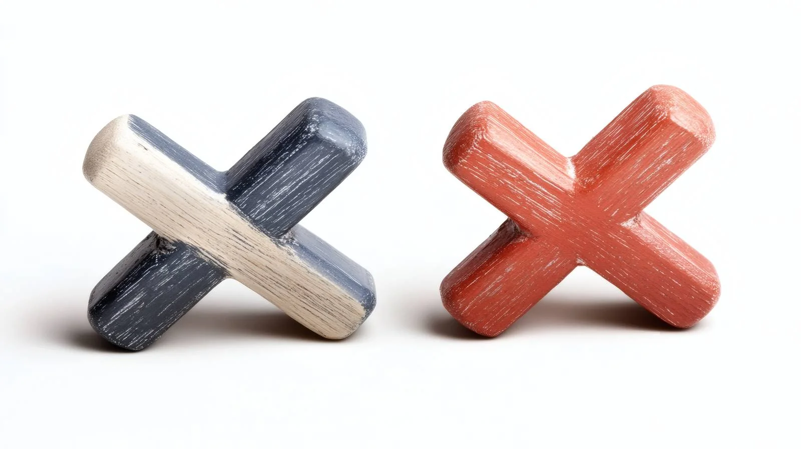 Decision-making plus-minus sign on white background — free download from Dotvec