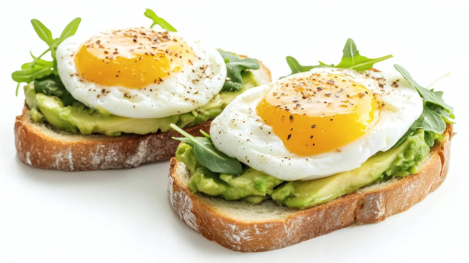 Elevated Poached Egg Avocado Sandwich — free download from Dotvec