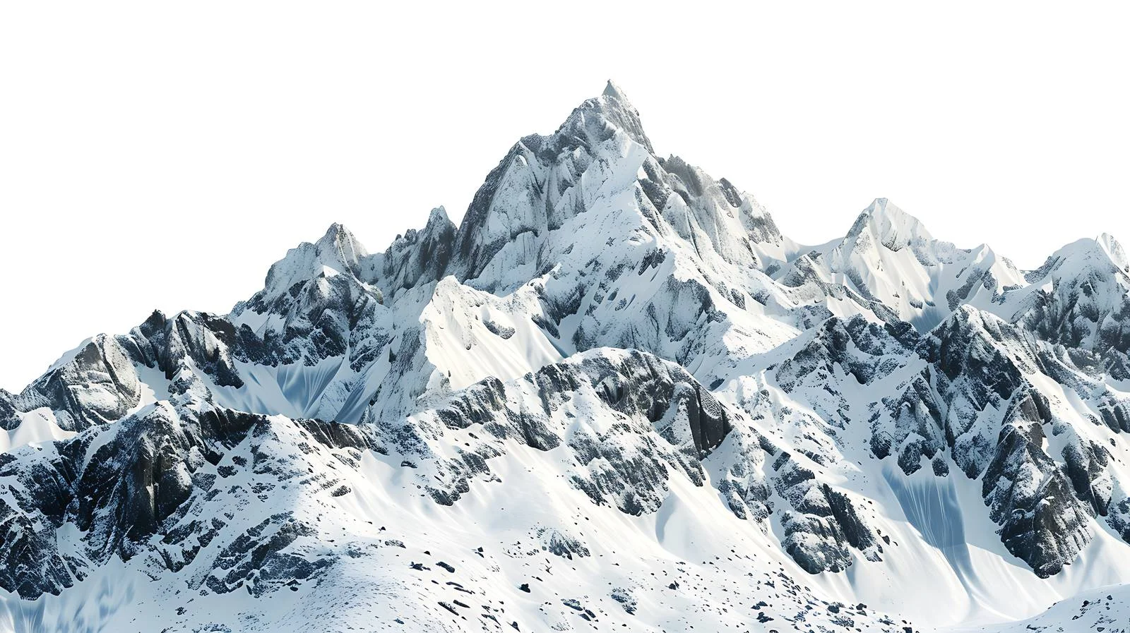 Majestic Tatry Mountains on White Background — free download from Dotvec