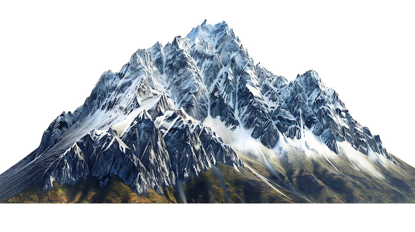 Tatry Mountains Isolated on White Background — free download from Dotvec