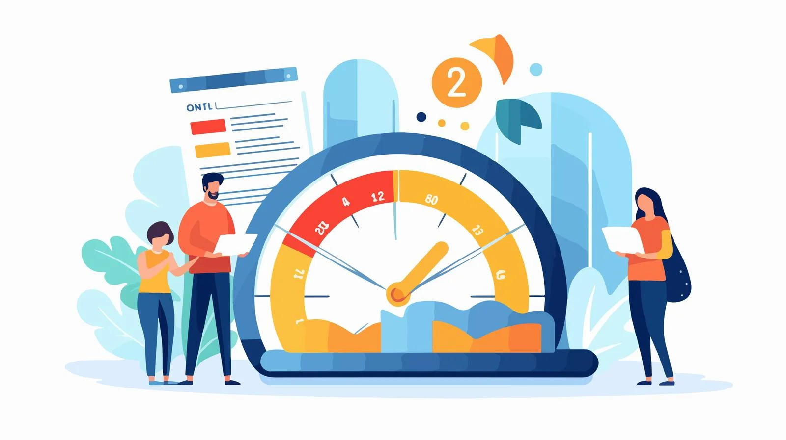 Customer Satisfaction Metrics Analysis Image — free download from Dotvec