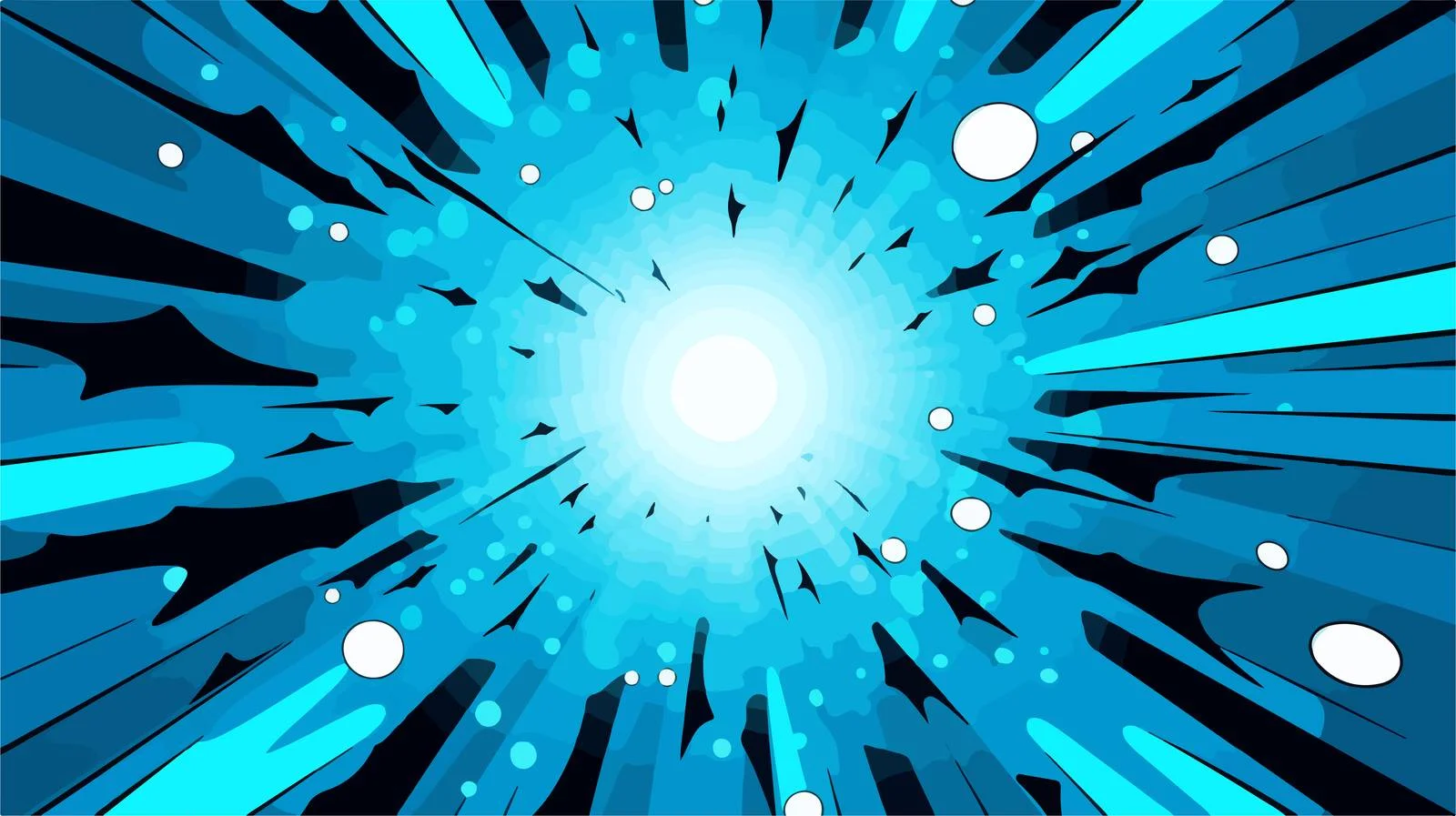 Vibrant Pop Art Background with Blue Light — free download from Dotvec