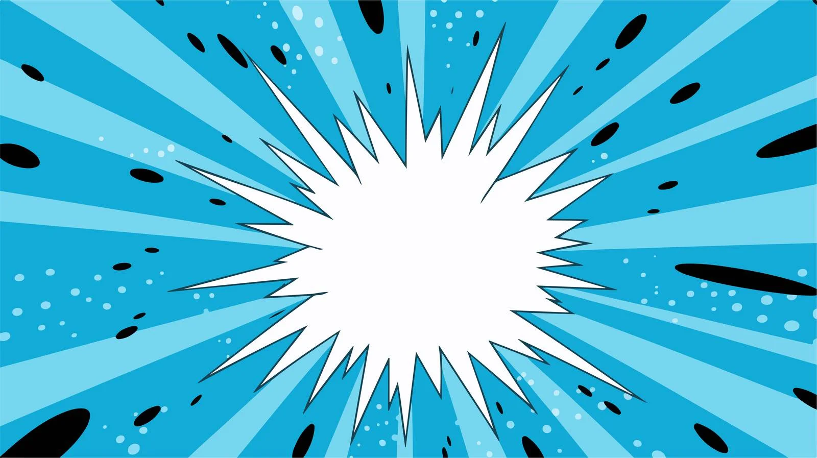 Vibrant Pop Art Background with Blue Light — free download from Dotvec