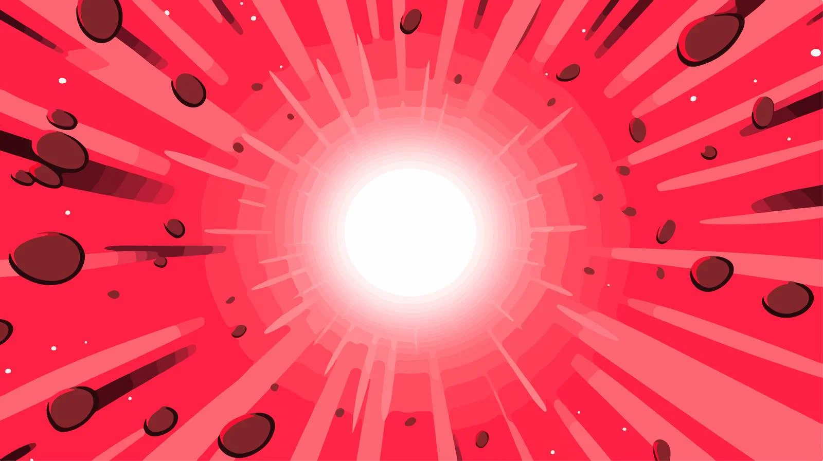 Vibrant Pop Art Background with Red Light — free download from Dotvec