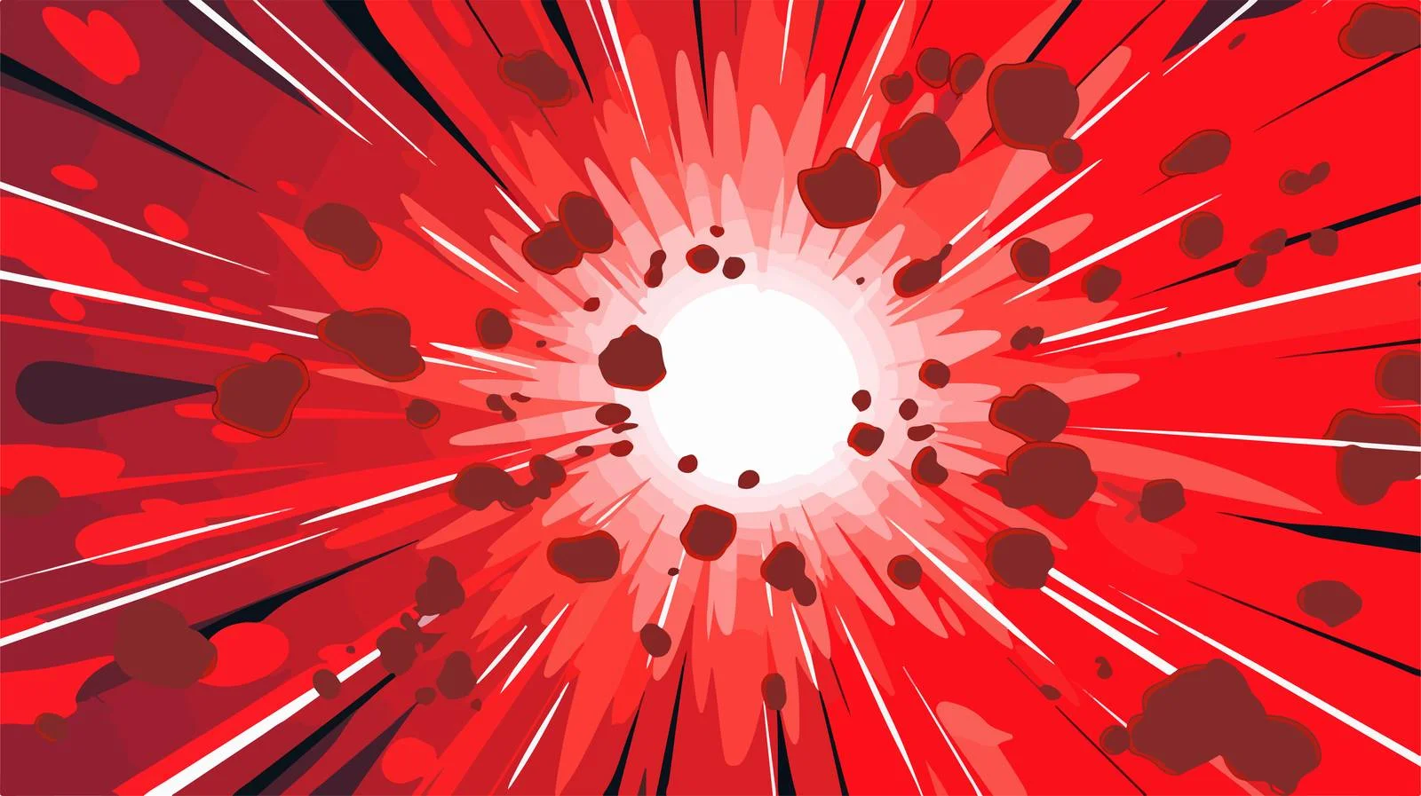 Pop Art Red Light Background — free download from Dotvec