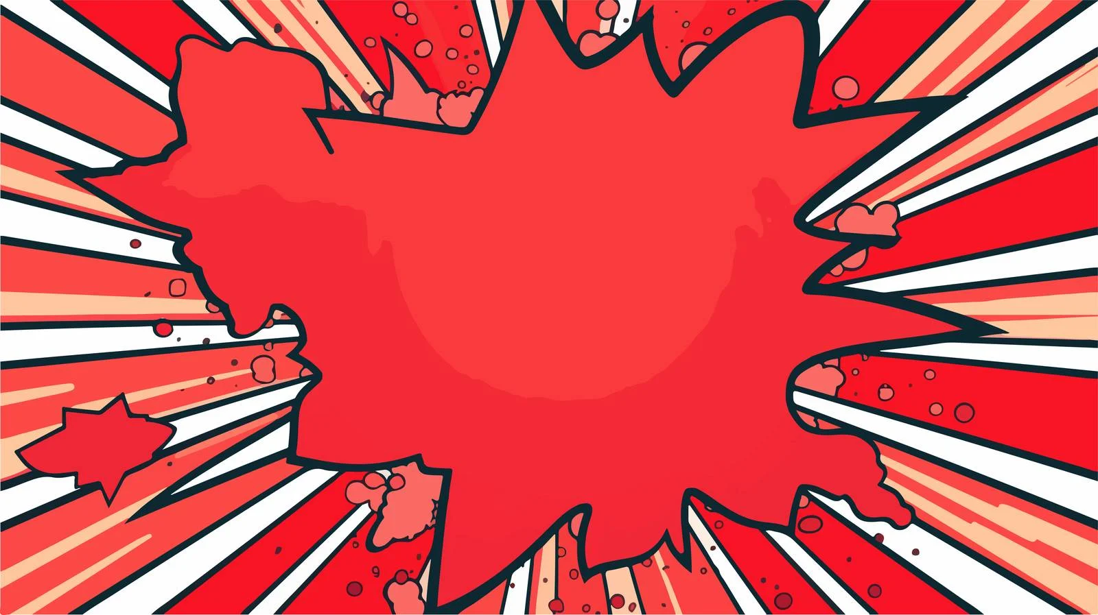 Vibrant Pop Art Background with Red Light — free download from Dotvec