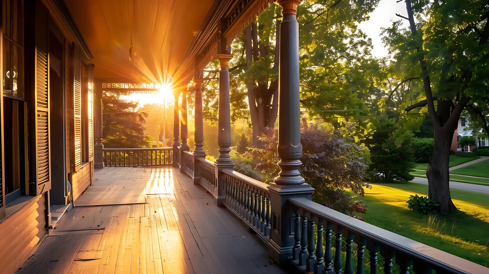 Charming Lincoln Historical District Home Porch – free porch image from Dotvec