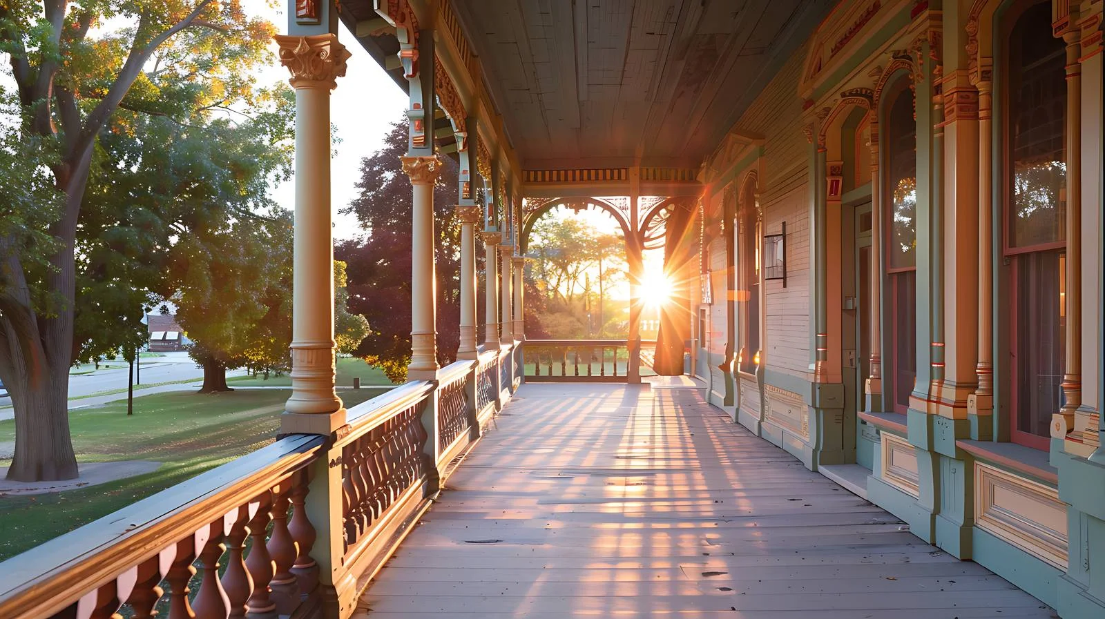Historic Home Porch in Lincoln District – free porch image from Dotvec