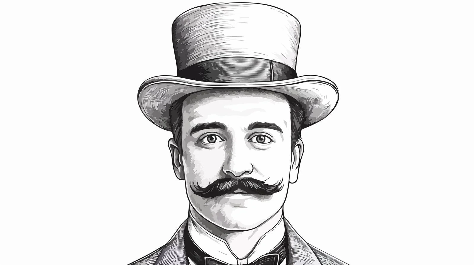 Distinguished English Gentleman Portrait — free download from Dotvec